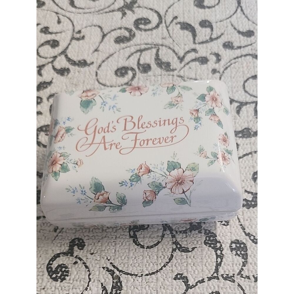 Forever Blessings Trinket Box - "God's Blessings Are Forever"
